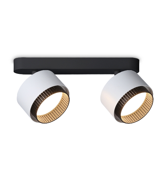Светильник Ambrella light TN71285/2 WH/BK белый/черный GX53/2 max 12W 270*95*137