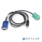 Шнур, мон+клав+мышь USB ATEN, SPHD15=>HD DB15+USB A-Тип, Male-2xMale, 8+4 проводов, опрессованный, 3 метр., черный, (2L-5203U), фото5