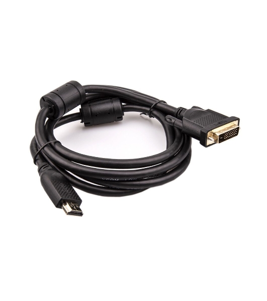 Кабель HDMI AM/DVI(24+1)M, 1.8м, CU, 1080P@60Hz, 2F, VCOM CG484GD-1.8M