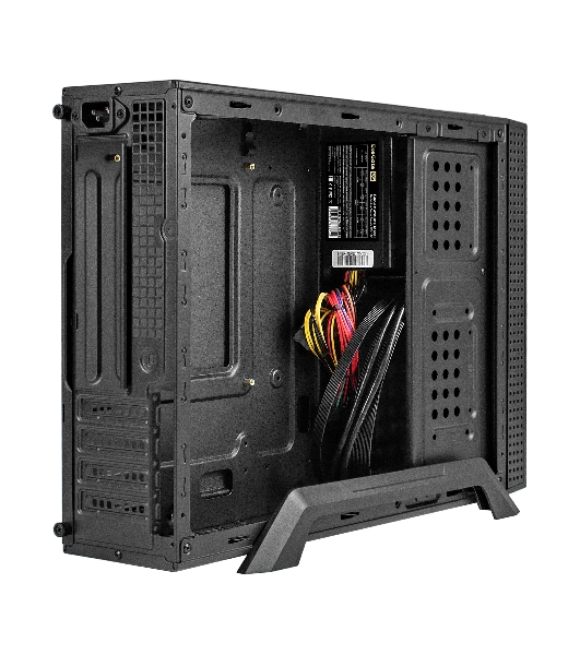 Компьютерный корпус Desktop ExeGate MI-307U2-M450 (mini-ITX/mATX, БП M450 с вент. 8см, 2хUSB+2хUSB 3.0, HD аудио, черный)