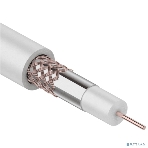 Кабель коаксиальный Rexant RG-59U+Cu, 75 Ом, Cu/Al/Cu, 64%, бухта 100 м, белый, фото3