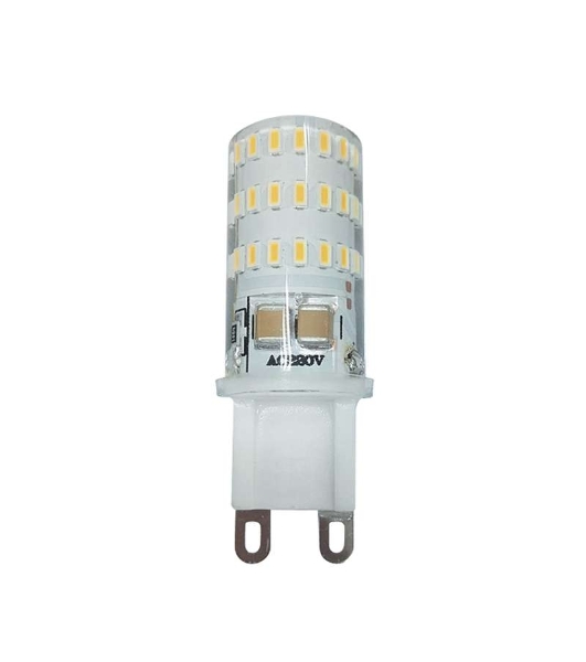 Лампа светодиодная JazzWay PLED-G9 5Вт капсульная 2700К теплый белый G9 320 лм 220-230В