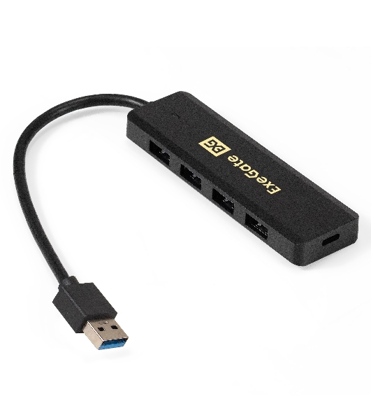 USB-концентратор ExeGate DUB-4P/1, USB 3.0, USB, USB Type-C
