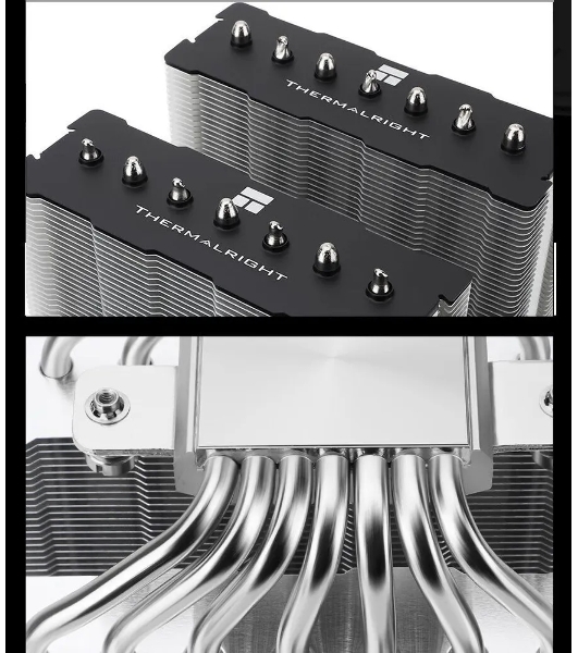Кулер Thermalright Phantom Spirit 120 SE ARGb Soc-AM5/AM4/1151/1200/1700 черный 4-pin 25.6dB Al+Cu 765gr Ret (PS120-SE-ARGb)