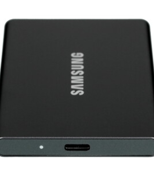 Внешний SSD Samsung T7, 2TB, USB 3.2 Gen 2 Type-C, R/W 1050/1000, титан