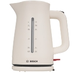Электрочайник Bosch TWK3M127 бежевый, 1.7 л, 2400 Вт, скрытый нагревательный элемент, фото5