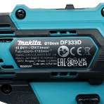 Дрель-шуруповерт Makita DF333DWAE, 12 В, 2 Ач, 30 Нм, щеточный, фото17