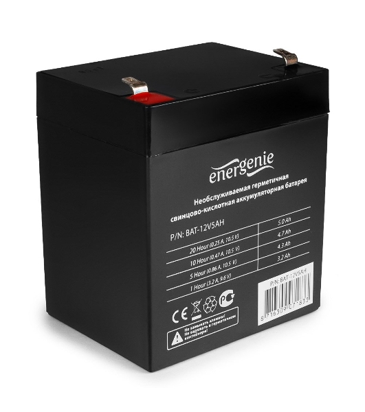 Батарея для ИБП Gembird/Energenie BAT-12V5AH