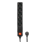 Сетевой фильтр Energenie Сетевой фильтр SPG5-C-10 3m. 16А. черный, фото 1