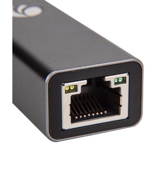Кабель-переходник USB 3.0 (Am) --> LAN RJ-45 Ethernet 1000 Mbps, Aluminum Shell, VCOM DU312M