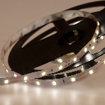 Лента светодиодная открытая, 8 мм, IP23, SMD 2835, 60 LED/m, 12 V, цвет свечения белый, фото 1