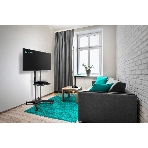 Стойка для телевизора ONKRON TS1351 черный 40'-65' макс.45.5кг напольный мобильный, фото7