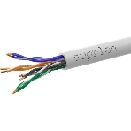 Кабель сетевой информационный Suprlan 01-0333-1, cat.5e U/UTP, 4 пары, 24AWG, PVC, внутренний, 50м, серый, фото4