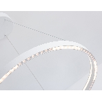 Подвесной светодиодный светильник Ambrella light FL5851 WH белый 35W 3000K/4200K/6400K D600*600 (без ПДУ), фото7