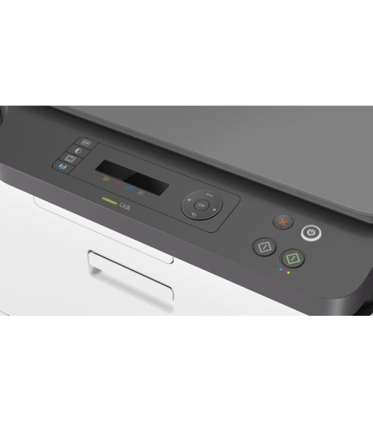 МФУ лазерное HP Color 178nw (4ZB96A), A4, цветной, печ. до 18 стр/мин. (ч/б) до 4 стр/мин. (цвет), 600 x 600 dpi, USB, RJ-45, Wi-Fi, Air Print, Mopria