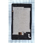 Модуль (матрица + тачскрин) для Asus ZenPad C 7.0 Z170C черный с серебристой рамкой, фото 1