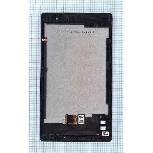 Модуль (матрица + тачскрин) для Asus ZenPad C 7.0 Z170C черный с серебристой рамкой