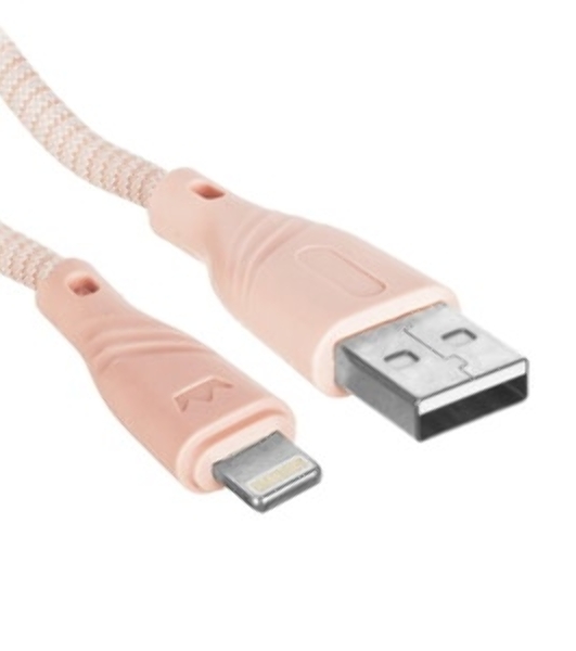 Кабель Crown USB - Lightning CMCU-011L red