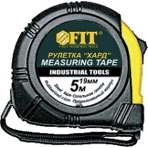 Рулетка FIT 17205корпус прорезиненный, ''Хард'', 5м, (19мм), фото 1