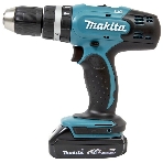 Дрель-шуруповерт Makita DHP453SYE, 18 В, 1.5 Ач, 42 Нм, щеточный, фото2