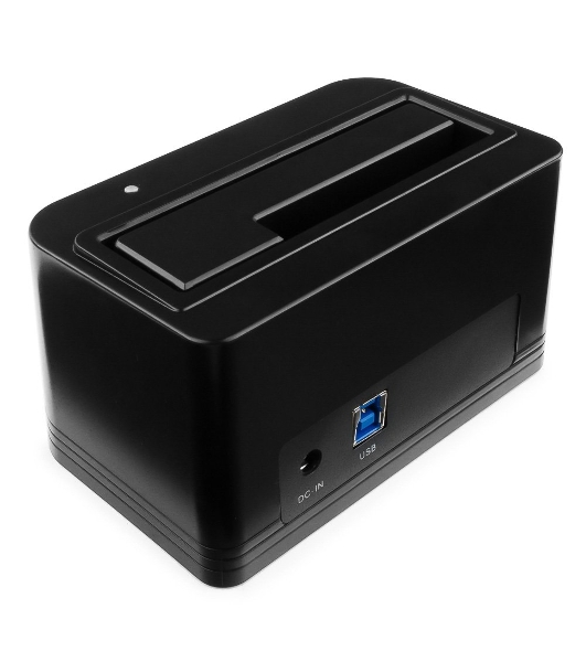 Докстанция 2.5'/3.5' Gembird HD32-U3S-4, черный, USB 3.0, SATA, HDD/SSD