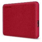 Внешний HDD 2.5' Toshiba Canvio Advance, 1TB, USB 3.2 Gen 1 Type-A, 5400 rpm, красный, фото7