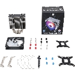 Кулер для процессора Thermalright Burst Assasin 120 ARGb (4-pin PWM, 154мм, Ni/CU, 6x6мм, ARGb, 1x120мм, 66.17CFM, 25.6dBA, 1550RPM, S: 1700, 1200, 115X, AM5, AM4), фото11