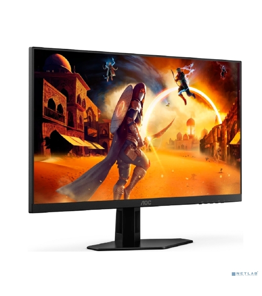 Монитор 27' AOC Gaming 27G4XE IPS 1920x1080, 180 Гц, 1 мс, 16:9, 300 кд/м2, 2xHDMI, 1хDP, 1x3.5 мм, черный/темно-серый