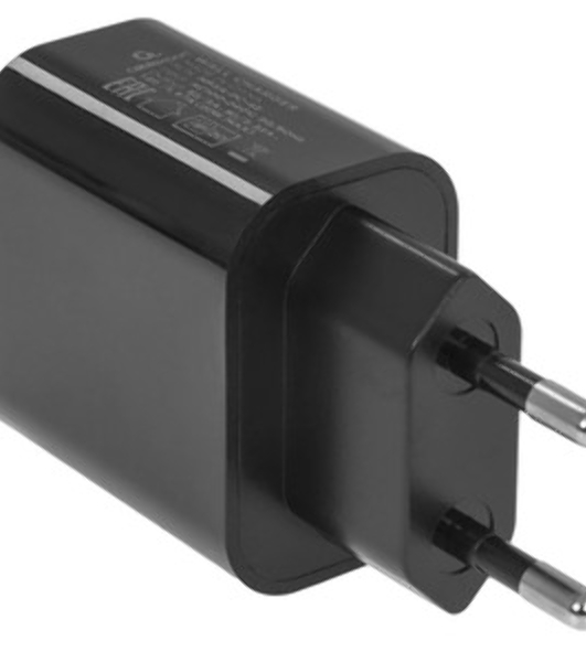 Сетевое зарядное устройство Cablexpert 20Вт, 3А, QC3.0/PD, 1xType-C, черный, пакет