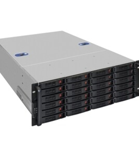 Серверный корпус ExeGate Pro EX293276RUS 4U660-HS24 (RM 19', высота 4U, глубина 660, БП 900RADS, 24xHotSwap, USB)