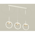 Светильник Ambrella light XB9106103/3 SWH/PYG белый песок/золото желтое полированное GX53 (C9106, N8124), фото3