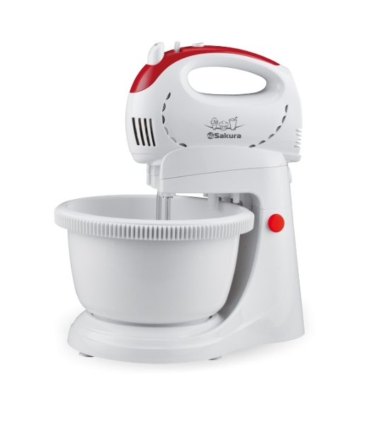 Миксер с чашей Sakura SA-6319CR 400Вт 2,0л