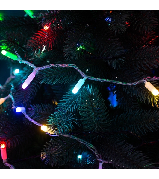 Гирлянда Neon-night Нить 10м, 100 LED, RGb. свечение с динамикой (при использовании контроллера), 230 В