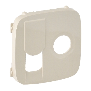 Накладка розетки TV-RJ45 754836 Legrand Valena ALLURE Сл.кость