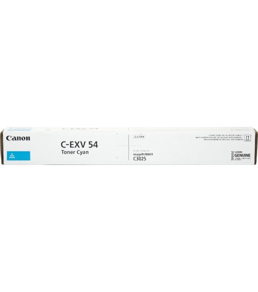 Картридж лазерный Canon C-EXV54C (1395C002) голубой (8 500) для Canon imageRUNNER C3226i/C3025i/C3025/C3125