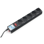 Сетевой фильтр PowerCube, PC 3м, 5р, черный граф. 10А, UPS(C14), SPG5-B3, фото5