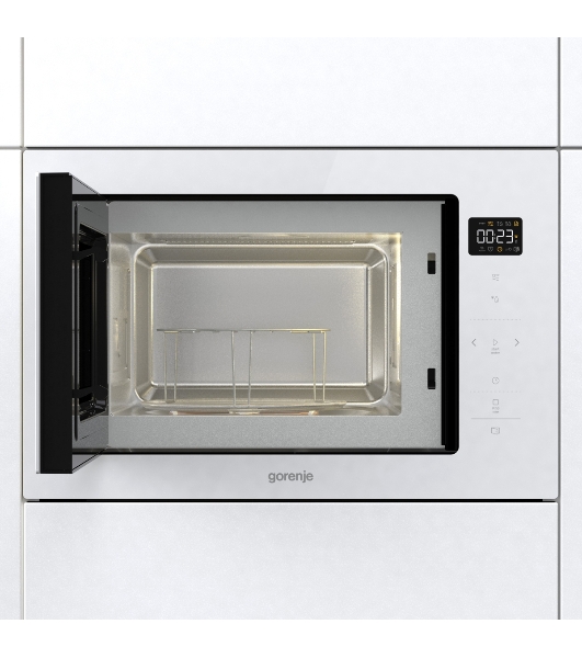 Микроволновая печь Gorenje BM251SG2WG 25 л, 900 Вт, белый (встраиваемая)