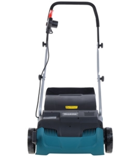 Газонокосилки Makita UV3200 Скарификатор, 1300Вт,32см,3500об\мин,5уров(-10+10мм),30л,нож-фреза,12кг,кор