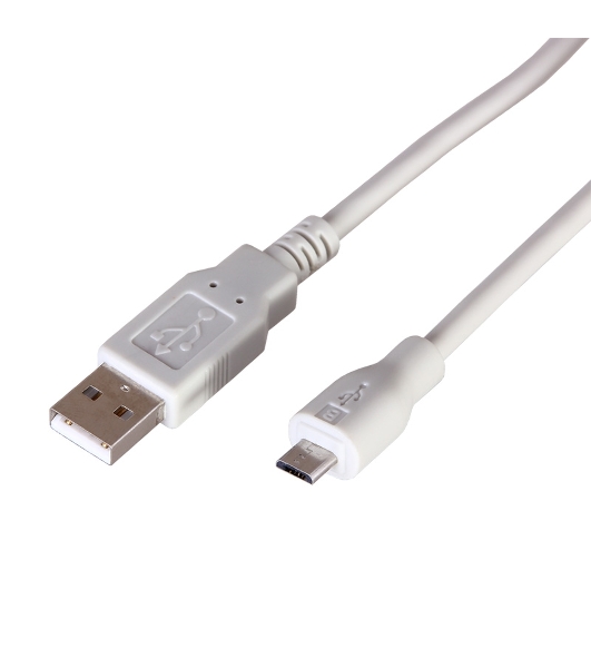 Кабель USB Rexant (шт. micro USB - шт. USB A) 3 метра, серый