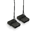 Компьютерный корпус Miditower ExeGate EVO-8225-NPX500 (ATX, БП 500NPX с вент. 12см, 2хUSB+1хUSB 3.0, черный, 2 вент. с RGb подсветкой и полоса на передней панели, боковая панель - закаленное стекло), фото9