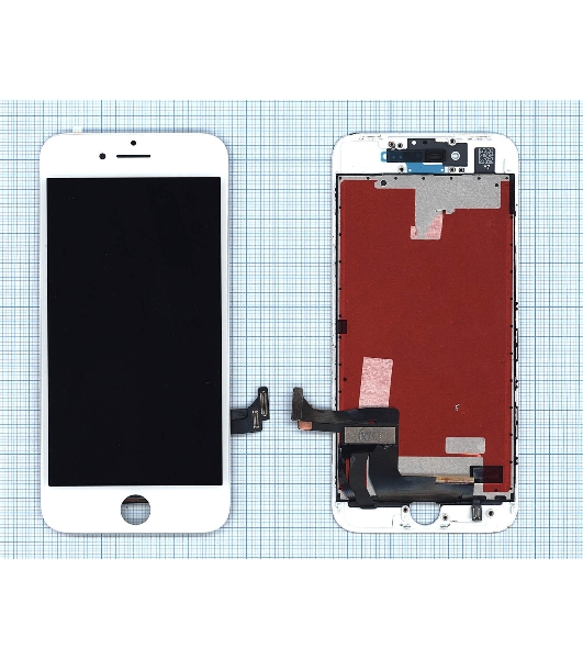 Дисплей для Apple iPhone 8 в сборе с тачскрином (AAA) белый