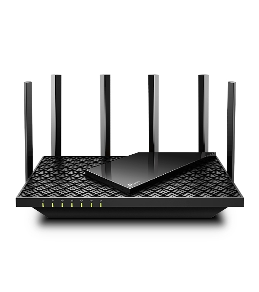 Роутер TP-Link Archer AX73 AX5400 Dual Band Wireless Gigabit Router, 1.5 GHz Tri-Core CPU, 1 GE WAN + 4 GE LAN ports, 1× USB 3.0 Port, support 1024-QAM, OFDMA, MU-MIMO, Airtime Fairness, Beamforming, 160MHz Channel Width, come with HomeShieldTM, support Russia PPTP/L2TP/PPPoE