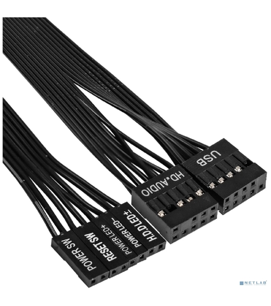 Компьютерный корпус Minitower ExeGate BAA-308-AAA350 (mATX, БП AAA350 с вент. 8см, 2хUSB, HD Audio, черный)