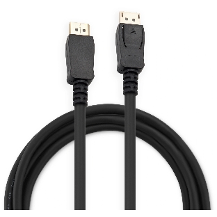 Кабель Buro BU-DP-v1.2-3m ver1.2 DisplayPort (m) DisplayPort (m) 3м черный (пакет)