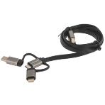 Кабель Crown USB - Lightning CMCU-012L черный, фото4
