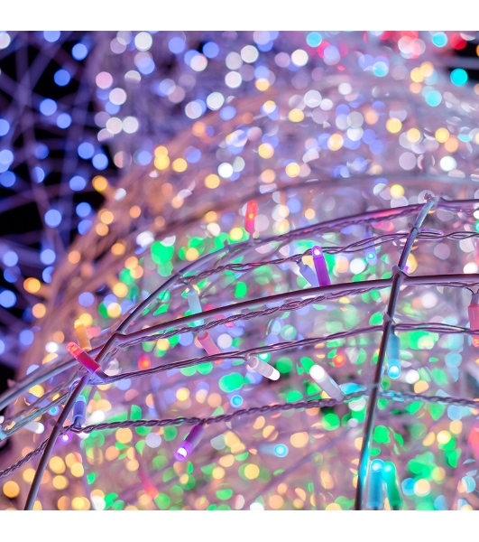 Гирлянда Neon-night Нить 10м, 100 LED, RGb. свечение с динамикой (при использовании контроллера), 230 В