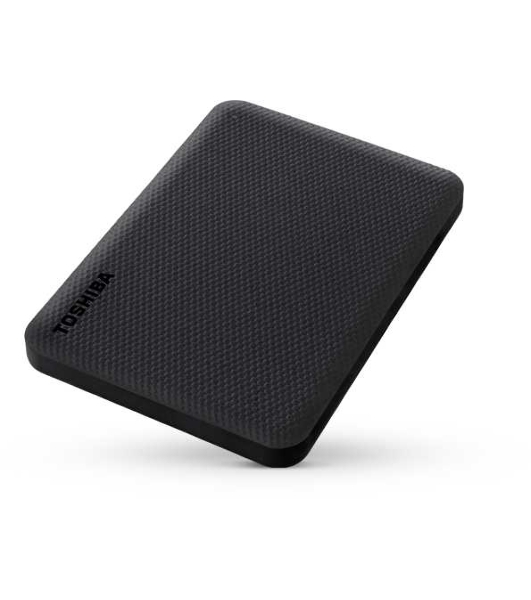 Внешний HDD 2.5' Toshiba Canvio Advance, 1TB, USB 3.2 Gen 1 Type-A, 5400 rpm, черный