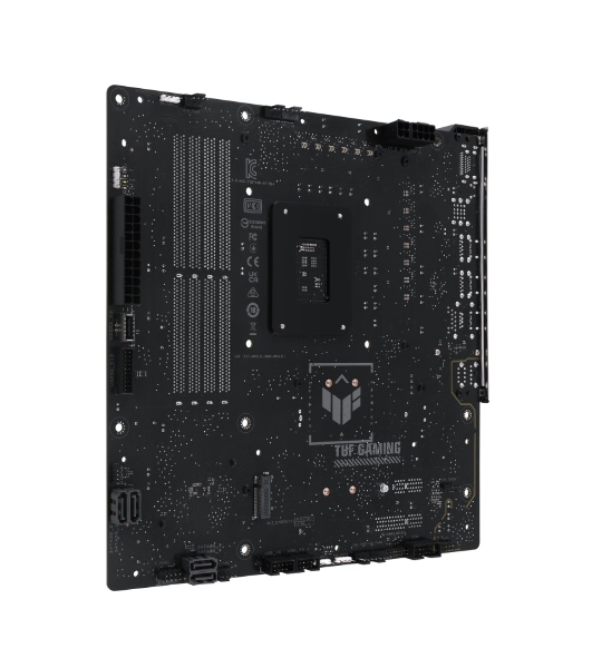 Материнская плата ASUS TUF GAMING B760M-BTF WIFI D4, LGA 1700, Intel B760, 4xDDR4, 4xSATA, 3xM.2, 1xPCIe 5.0 x16, 1xPCIe 4.0 x4, 1xPCIe x1, 1xUSB-A 3.2 Gen 2, 2xUSB-A 3.2 Gen 1, 4xUSB 2.0, 1xUSB-C 3.2 Gen 1, 1xUSB-C 3.2 Gen 2, 1x2.5Gb LAN, 3x3.5 мм, 7.1, 2.5Gb LAN, Wi-Fi 6, Bluetooth 5.2, mATX