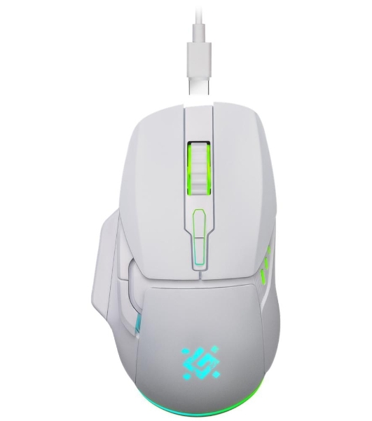 Мышь беспроводная Defender Stix GM-009 белый, 3200 dpi, радиоканал, USB, кнопки - 7