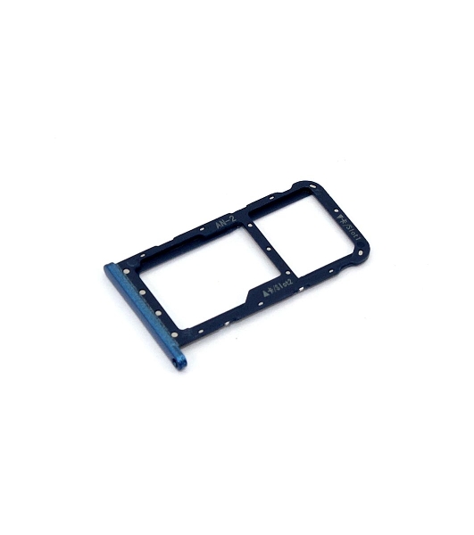 Лоток для SIM-карты Huawei Nova 3E синий